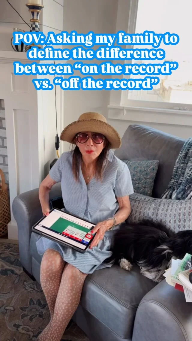 We’re back for another edition of “My Family’s Interpretation of PR.”