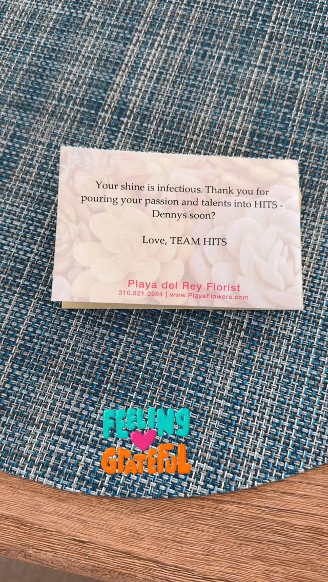 Grateful for the clients who trust me with their business and send me notes of gratitude.  I save them all! It’s a reminder that the people  I work with are as much a reflection of me as I am to them.
Thank you 🩷